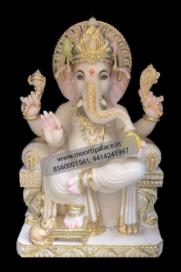Choki sitting Ganesha Statue